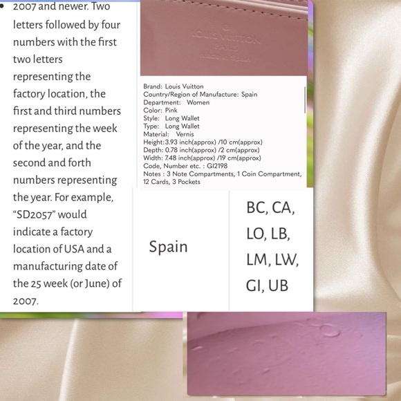 AUTHENTIC LOUIS VUITTON SPAIN PINK BALLERINE ZIPPY WALLET - Picture 11 of 16